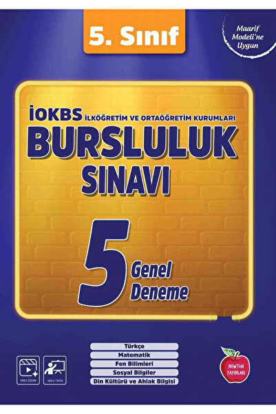 Newton Yayınları Newton 5.Sınıf Bursluluk Sınavı 5 Genel Deneme