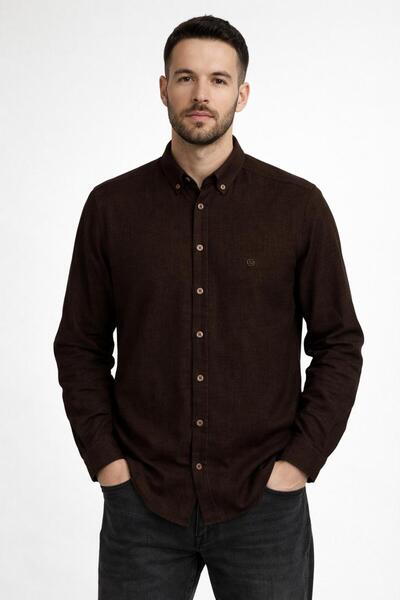 SUAREZ Ruby Keten Kırışmayan Yumuşak Dokulu Gömlek