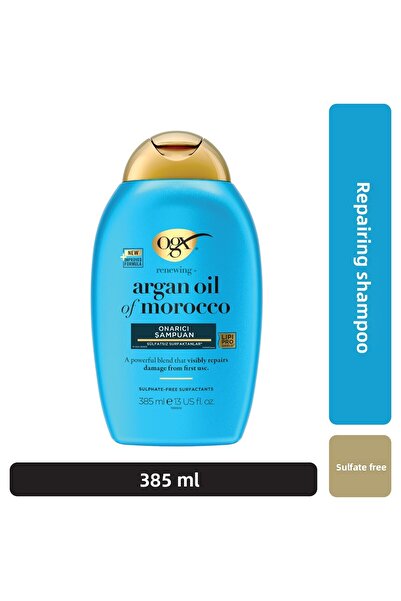 OGX Argan Oil Power Shampoo, Sulfate-Free - 385ml