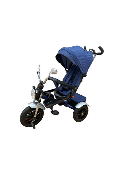 Krista Tricycle with light and sounds, Reversible handlebar, 4499 - Blue