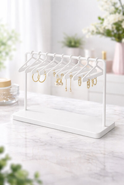 ceatly Minimal Tasarım Takı Küpeliği – Küpe Düzenleyici Stand, Masaüstü Takı ...