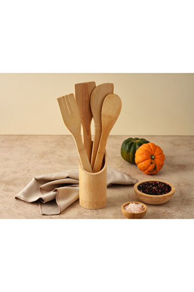 Hedisam Bamboo Spoon Set 5 Pieces