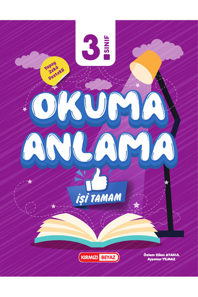 Kırmızı Beyaz Yayınları Kırmızı Beyaz 3.Sınıf Okuma Anlama İşi Tamam Yeni