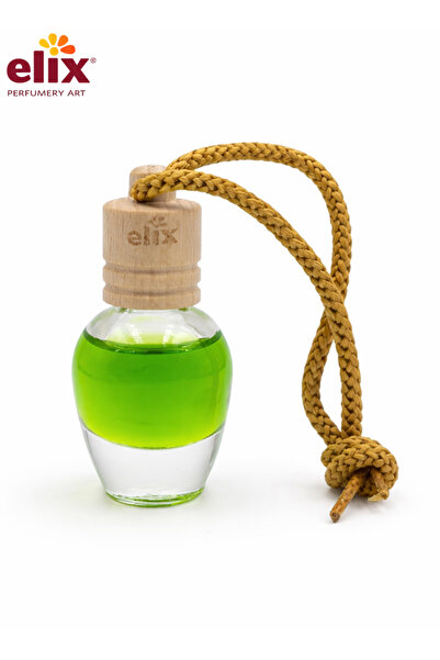 Elix Hanging Car Air Freshener Apple Fragrance Alcohol Free Spill Proof for C...