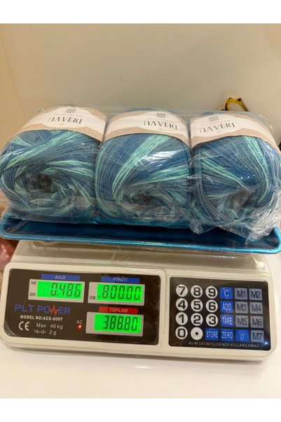 SÜSLÜTASARIM Etrofil ebruli örgü ipi (486 gram)