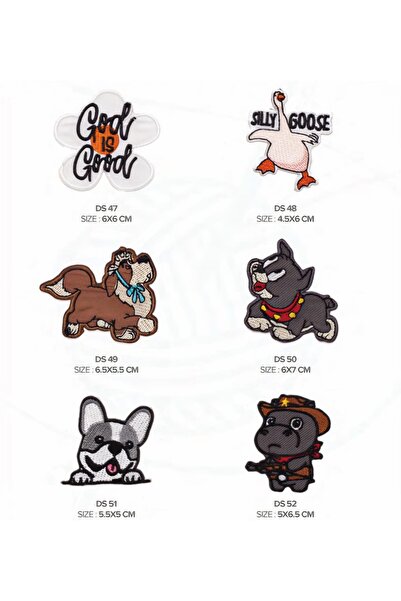 fema aksesuar Ütü İle Yapışan Arma-Patch-Yama Köpek-Kedi-Ördek-Nana-Tyke-Bull...