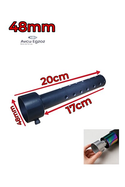 Avcu Egzoz&Metal 48mm Egzoz Susturucu dB Killer – Motosiklet Egzoz İçi Ses Kı...