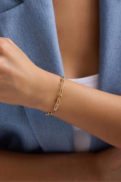 Arpaş 14 Ayar Altın Ataç Bileklik