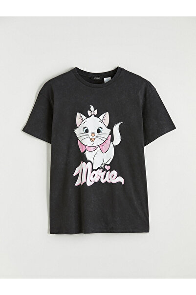 LC Waikiki ΝΕΑ ΣΕΖΟΝΑ ΑΠΟ ΤΗΝ GÜLİS GİYİM Μπλουζάκι Anthracite Crew Neck Aris...