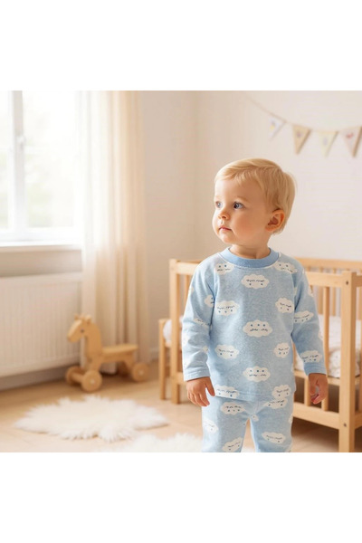 MBK GARDEN Cloudy Baby Pajama Set