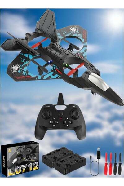 Generic RC Plane 2.4GHz Remote Control Fighter Jet – Quadcopter Drone Airplan...