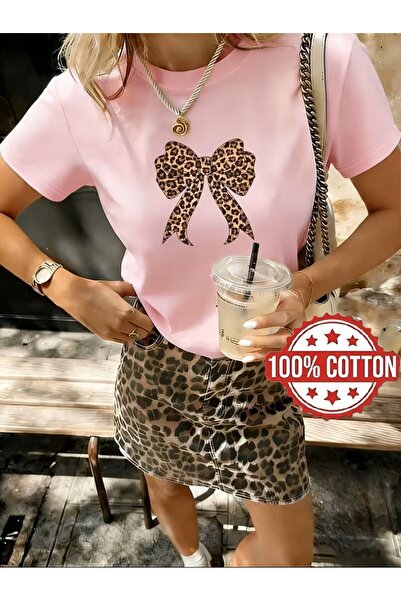 oneagılyazı Short Sleeve T-Shirt |   Fashionable Leopard Print Series, Trendy...