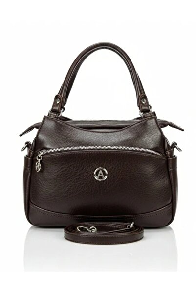 H&D COLLECTİON Soft Leather Very Versatile Medium Size Shoulder and Crossbody...