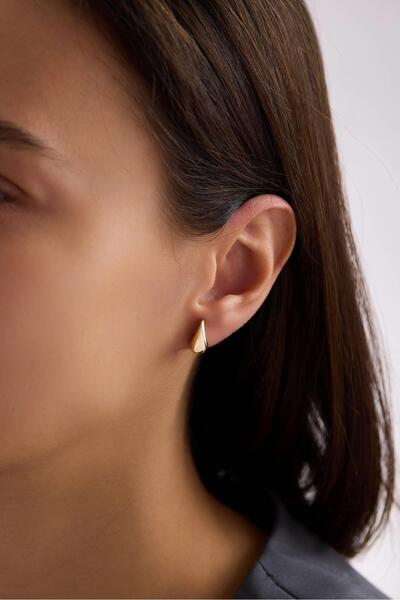 Arpaş 14 Ayar Göz Yaşı Altın Küpe