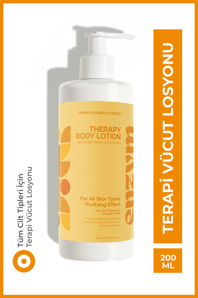 ENZYM COSMETICS Tüm Cilt Tipleri İçin Terapi Vücut Losyonu 200 ml