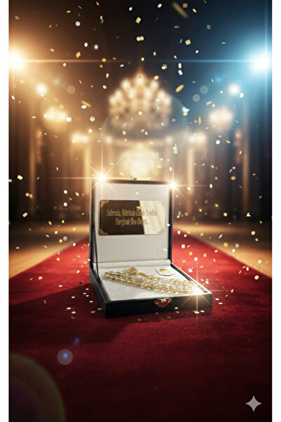 Altınsoy collection PREMİUM SERİ ROSARY GOLD ALTIN PARÇACIKLI TESBİH KİŞİYE Ö...