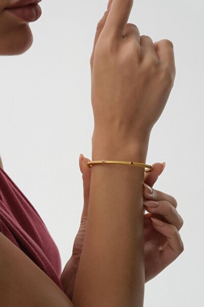 Tufanlar Kuyumculuk 14 Ayar Pharaoh's Halo Altın Kelepçe