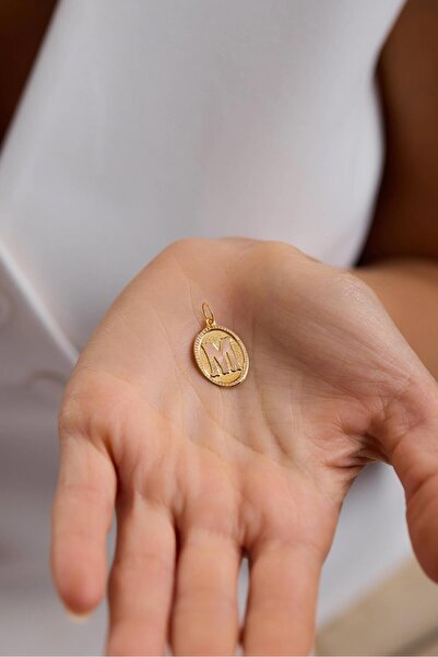 Tufanlar Kuyumculuk 14 Ayar Vintage Harf Kolye Ucu