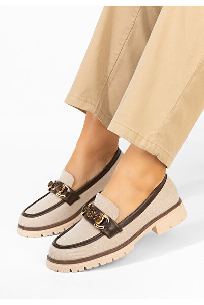 B T Shoes Women's loafers Amberlin nude