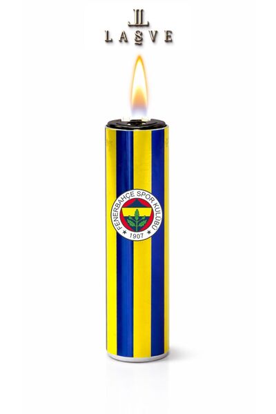 Fenerbahçe 2026 YENİ SEZON LİSANSLI METAL ÇAKMAK ERGONOMİK TAŞLI KILIFLI