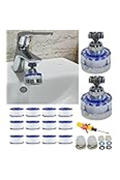 ATOZS Sink Faucet Water Filter, Purifier, 360° Rotating, Removes Rust, Chlori...