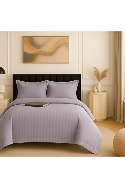 NufJoy Lenjerie de pat dublă DAMASC din policombotit 4 piese XXL