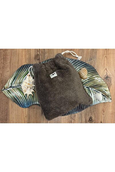 Handmade By MBK HAVLU KUMAŞ TAŞIMA KESESİ-VİZON RENK