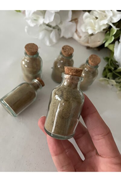 partici dükkanı 25CC Mantar Tıpalı Tüp Şişede Kına - Hediyelik Süsleme - Kına...