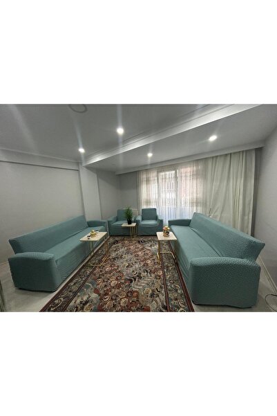 ABEX مجموعة أغطية مقعد مطاطية قابلة للتمدد بنمط الطوب من قماش الجاكار 3311، غ...