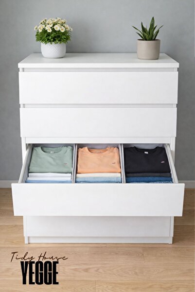 YEGGE 3 ΤΕΜ. Οργανωτής για ευρύχωρα συρτάρια και ντουλάπες, Οργανωτής ραφιών,...