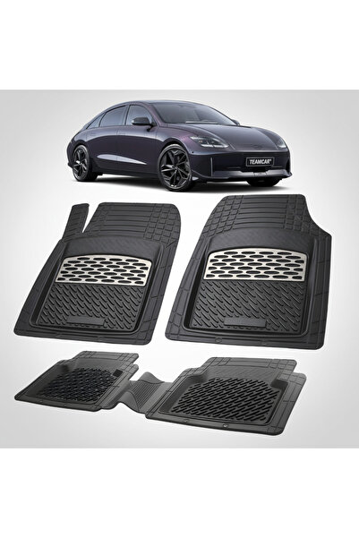 TEAMCAR Covorașe auto Hyundai IONIQ 6 (CE) - Tavă din cauciuc - Argintiu