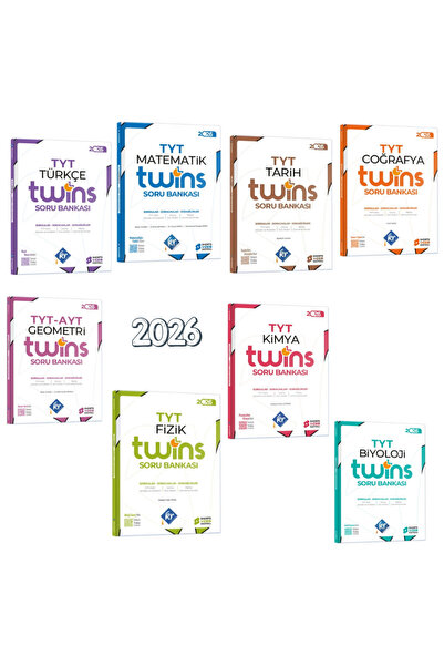 Krallar Karması 2026 TYT Twins Türkçe Matematik Geometri Tarih Coğrafya Fizik...