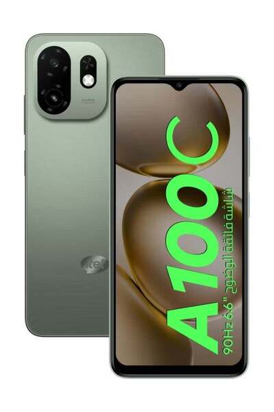 İtel A100C 4G (3+128) GB Silk Green -