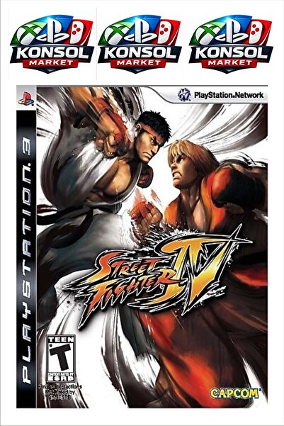 Konsol Market Street Fighter 4 - Playstation 3 Oyunu (Açılmış)