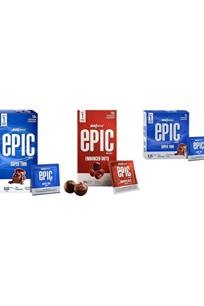 Manforce شوكولاتة سيلك ١٠ + شوكولاتة بلجيكية ١٠ + شوكولاتة سيلك ٣