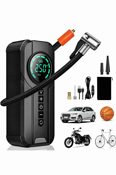 Spon بطارية متنقلة اشتراك مشغل للسيارة بقوة 6000 ملي امبير مع منفاخ هواء مدمج...