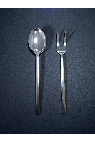 Umut 2 Parça 30 Cm Çatal Ve Kaşık Servis Seti Servis Takımı