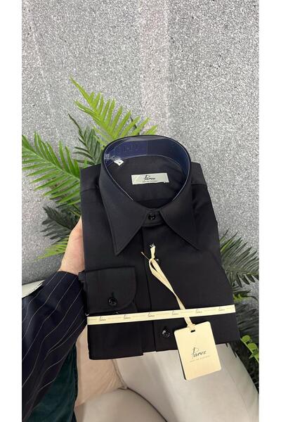 PAREZ Premium İtalyan Stil Slim Fit Sivri Yaka Erkek Gömlek