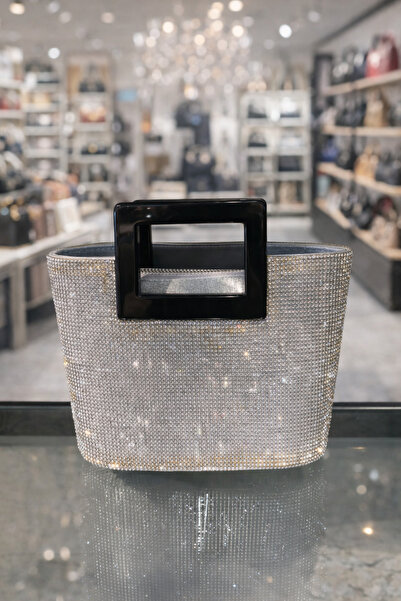 DSN Stone Embellished Upright Form Women's Bag