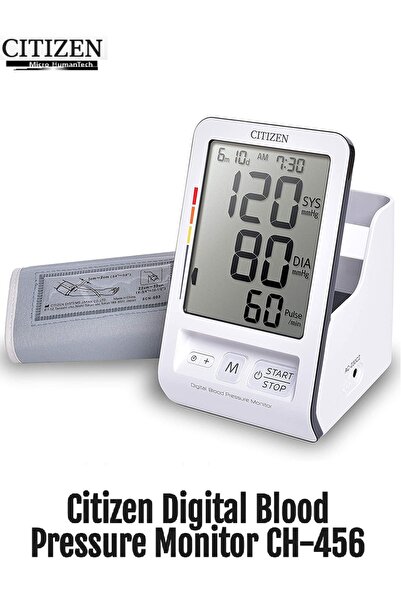 Citizen جهاز قياس ضغط الدم المثالي سيتزن CH-456 دقة عالية بتقنية Oscilloscope...