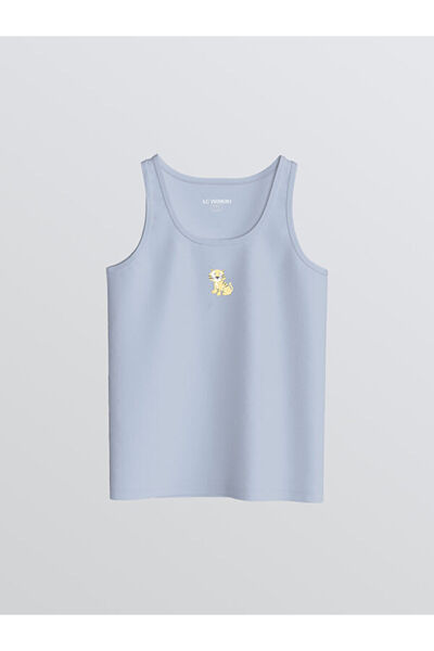 LC Waikiki Rmz Gi̇yi̇m Farkiyla Printed Boys' Underwear Undershirt