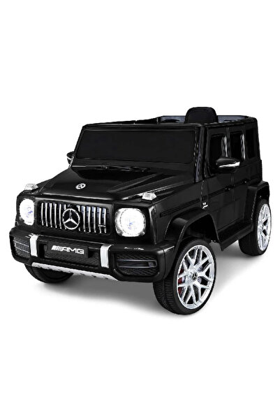 Leno سيارة كهربائية فاخرة للأطفال - طراز مرسيدس بنز، أسود - BCR7838