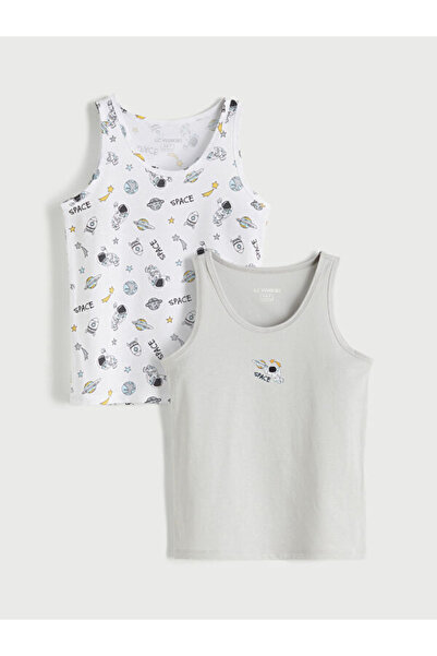 LC Waikiki Shining Store's Glittering Choices Printed Boys' Undershirt 2-Pack