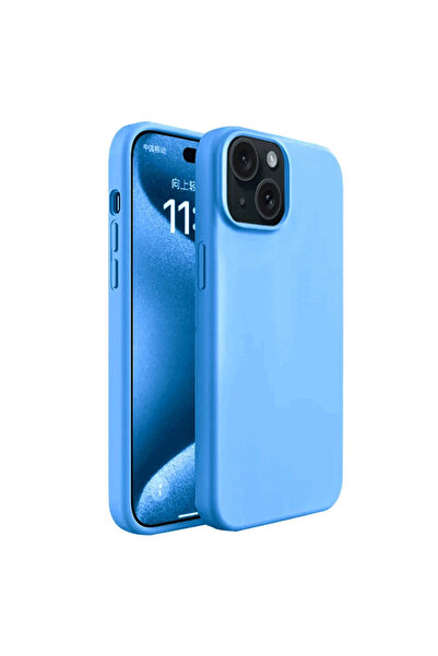 cepmoda iPhone "15" Thin Flexible Silicone Phone Case / Soft Slim Fit Cover [...