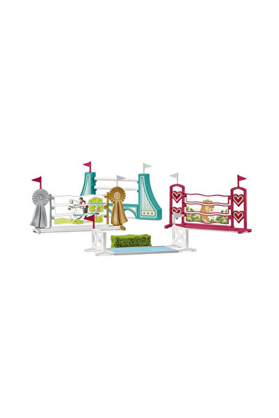 SCHLEICH 42612 - Комплект за игра с аксесоари за препятствия, 30 части, 3+ го...