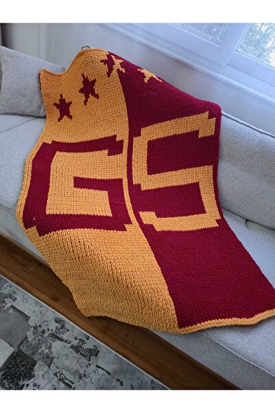 Amigurumi mltm Galatasaray Puffy more ipten taraftar battaniye