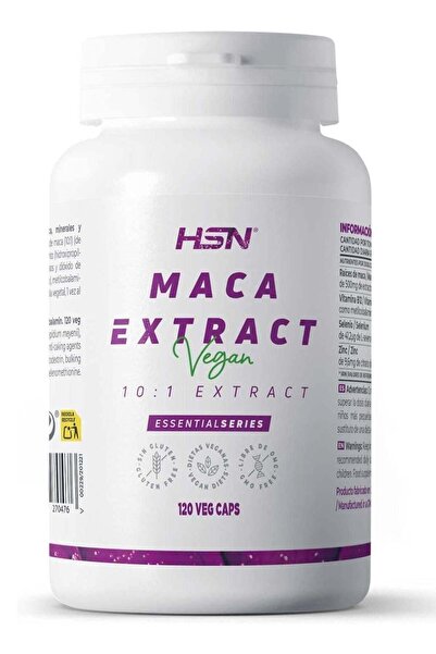 hsnstore مستخلص ماكا الأنديز من HSN (10:1) 500 ملغ - 120 كبسولة نباتية