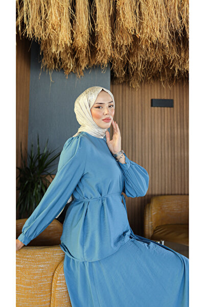 luazul Lilyum Skirt Suit