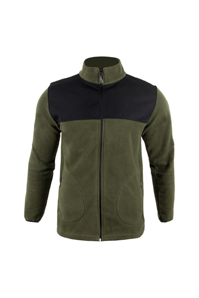 Tough Challenger Outdoor Softshell Polar Hunting Jacket · Black Khaki · Men's...