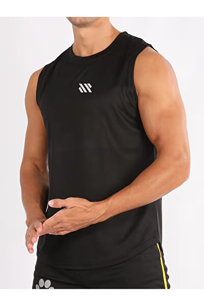 bellanova Silatrend Men's Black Original Printed Oversize Cut Cotton Crew Nec...